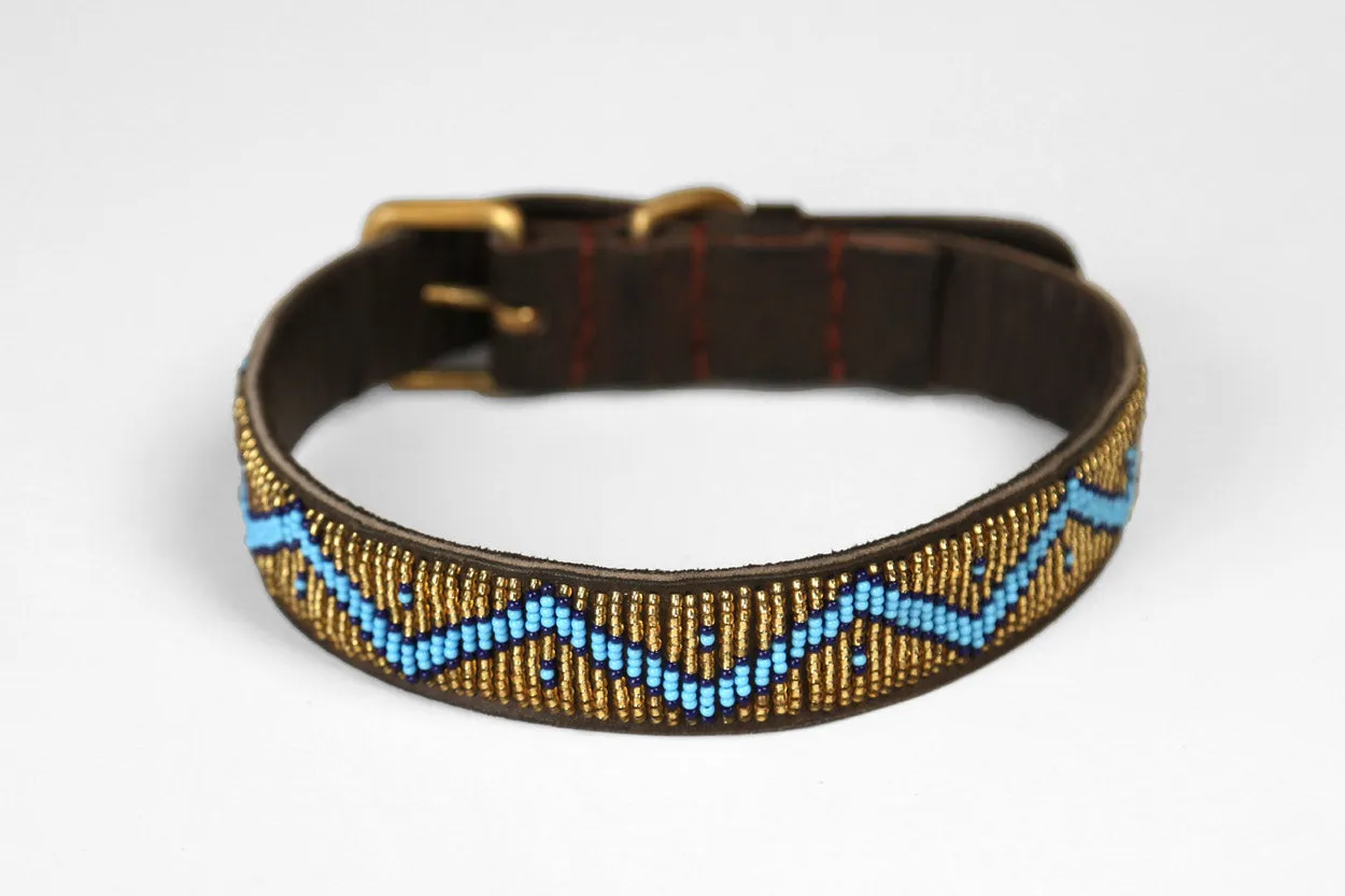 Maasai Beaded Dog Collar