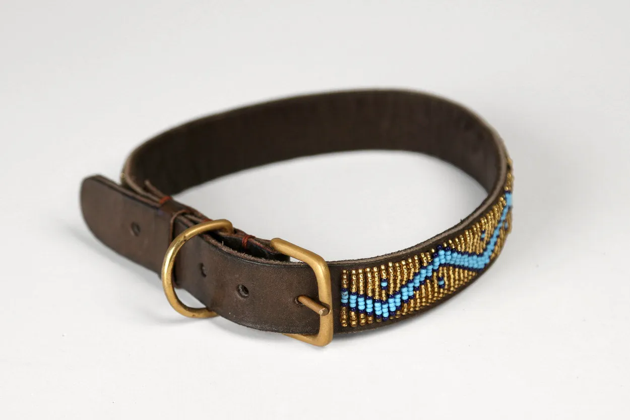 Maasai Beaded Dog Collar
