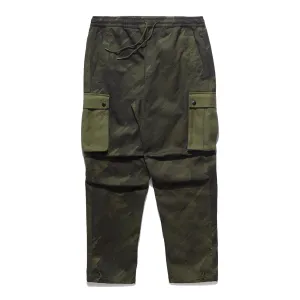 Maharishi Men Pointillist Camo Cargo Track Pants Jungle