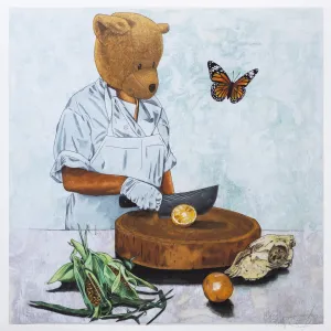 Mariposa VIII (Hand-Embellished "Cristina" Print)