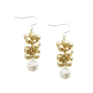 MATT GOLD-SILVER EARRINGS  #FW1202383 (RA4)