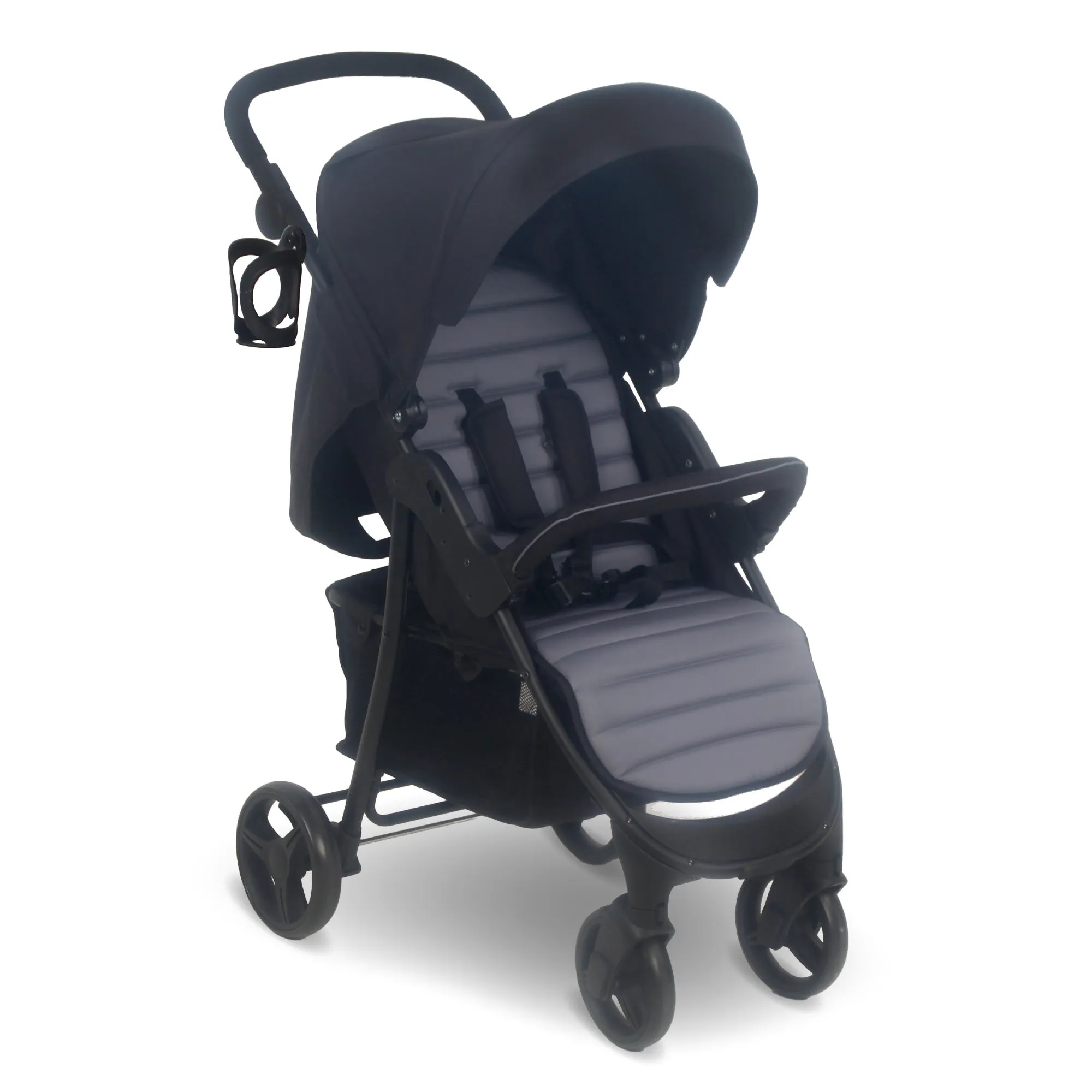 MB30 Plus Pushchair - Black / Grey
