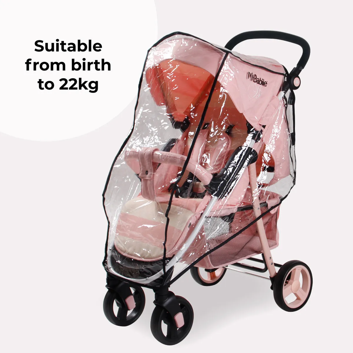 MB30 Pushchair - Pink Stripes