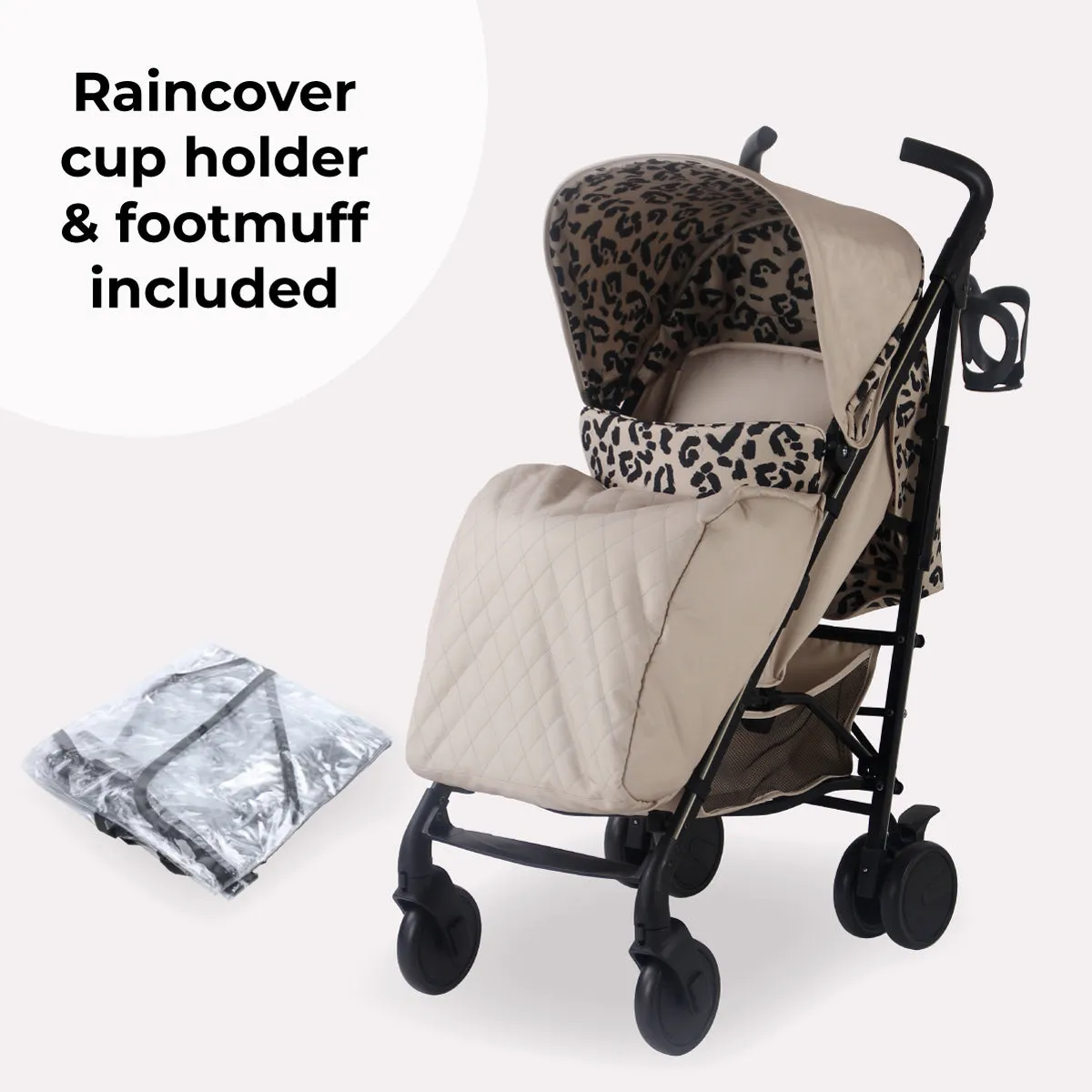 MB51 Plus Stroller - Fawn Leopard