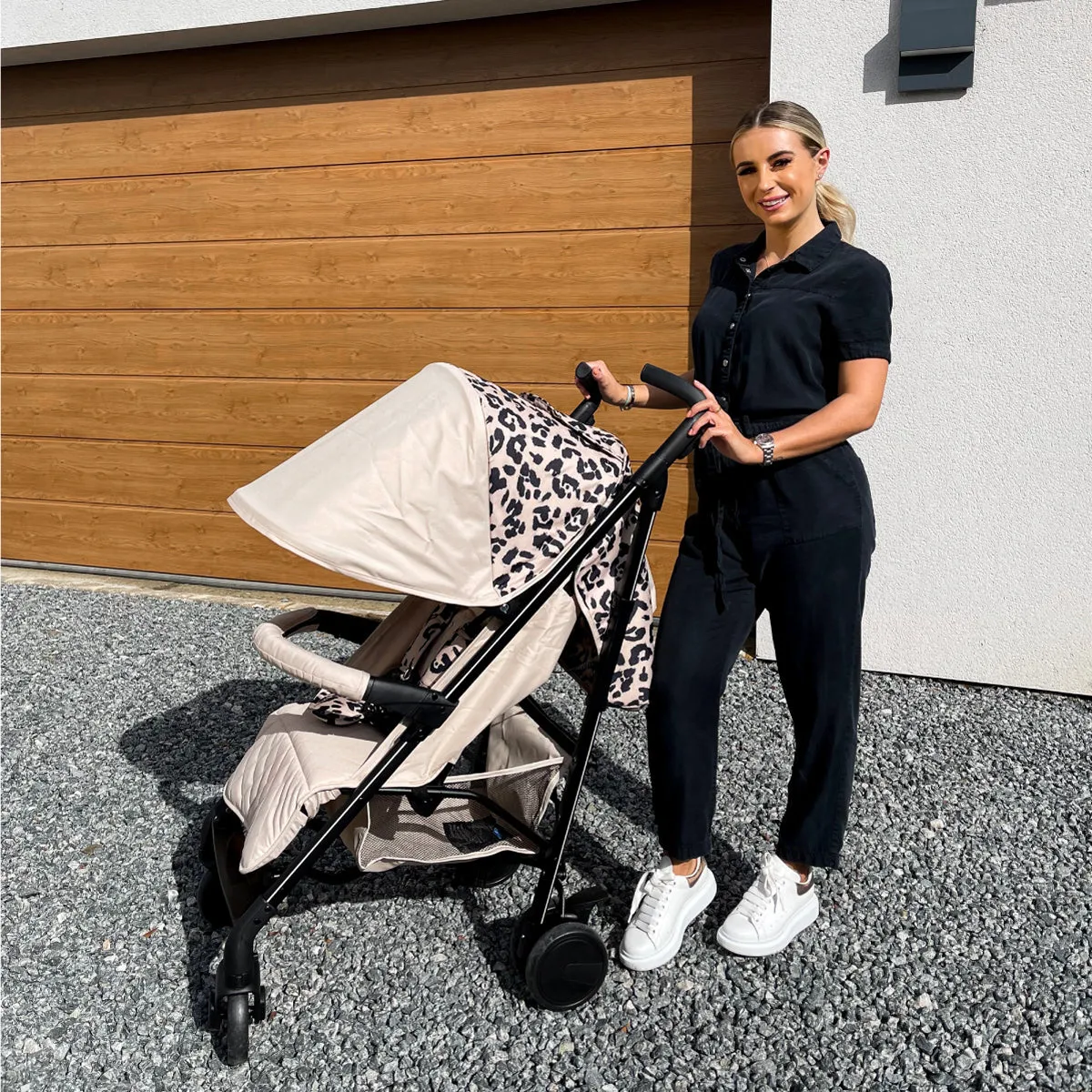 MB51 Plus Stroller - Fawn Leopard