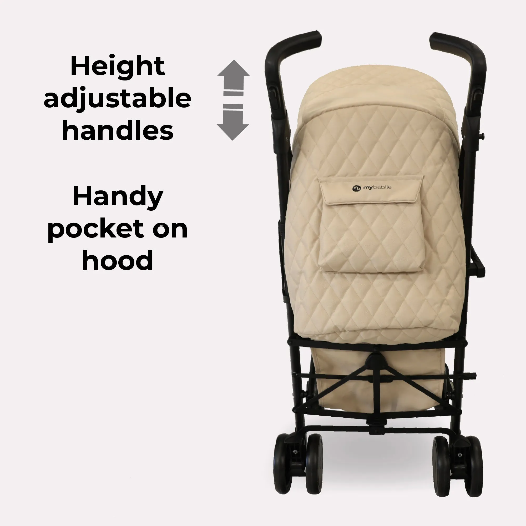 MB51 Plus Stroller - Quilted Sand