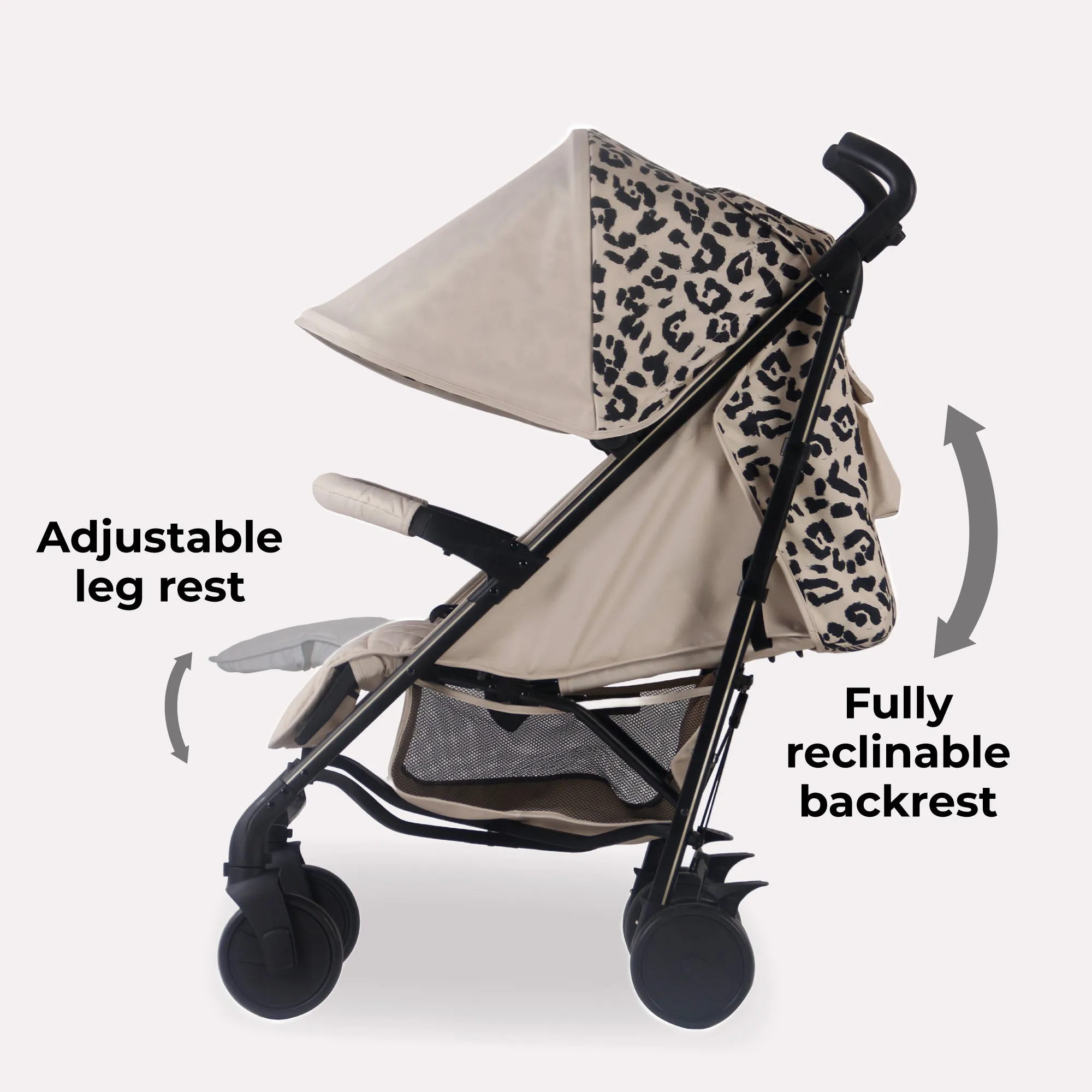 MB51 Stroller - Fawn Leopard
