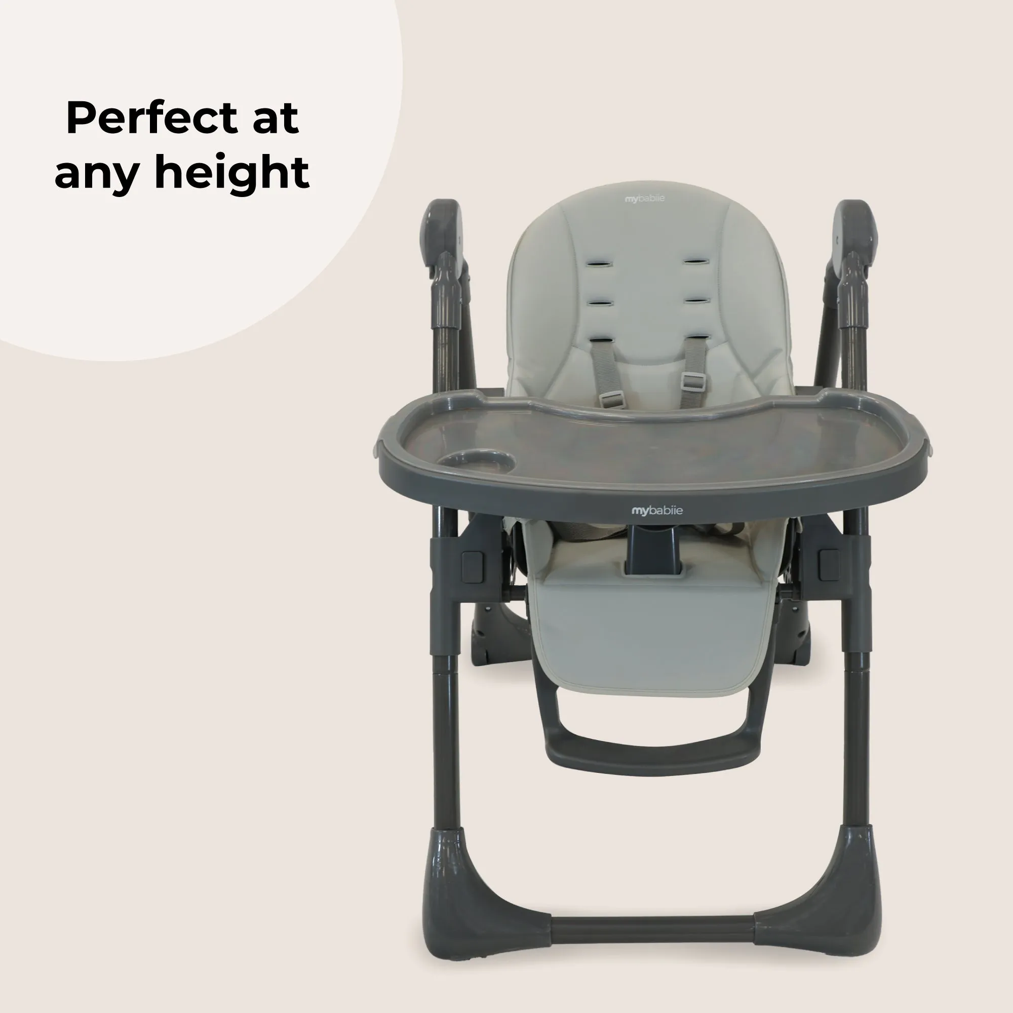 MBHC9 Luxe Highchair - Grey