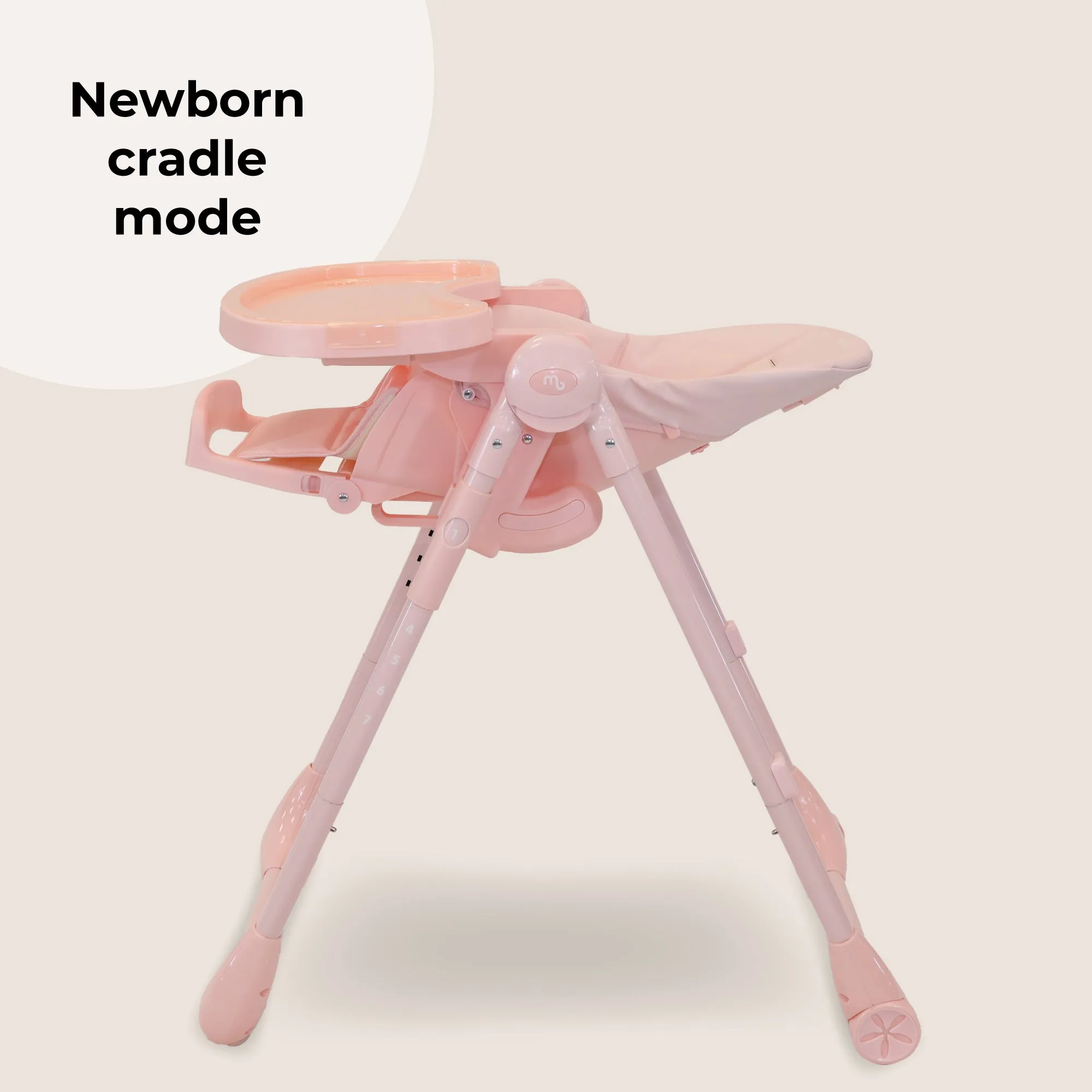 MBHC9 Luxe Highchair - Pink
