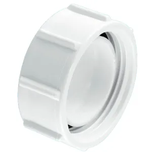 McAlpine S23 1¼" Blank Cap with nut for BSP threads