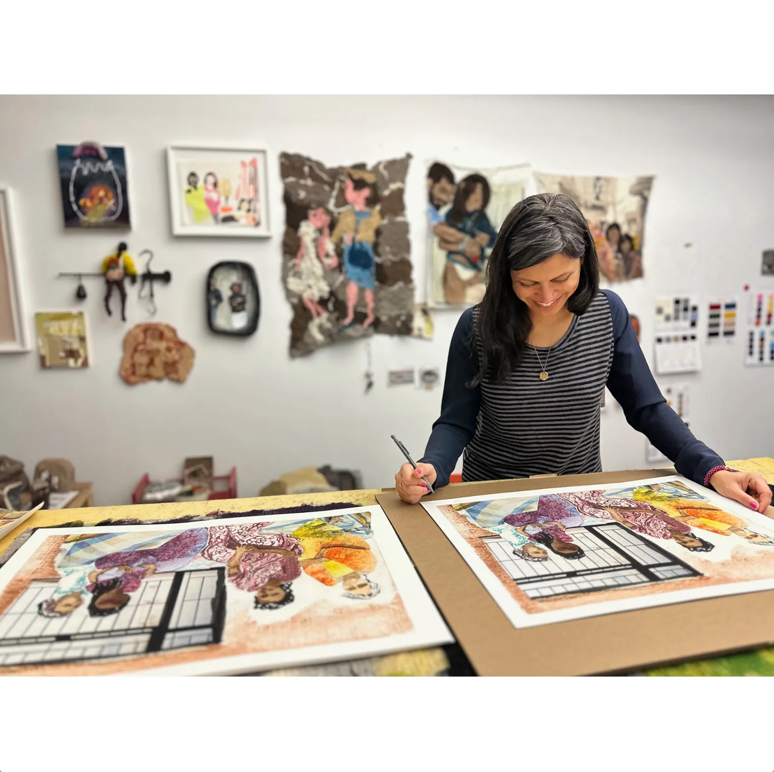 Melissa Joseph, Aunties Inside, 2021; Limited Edition Print