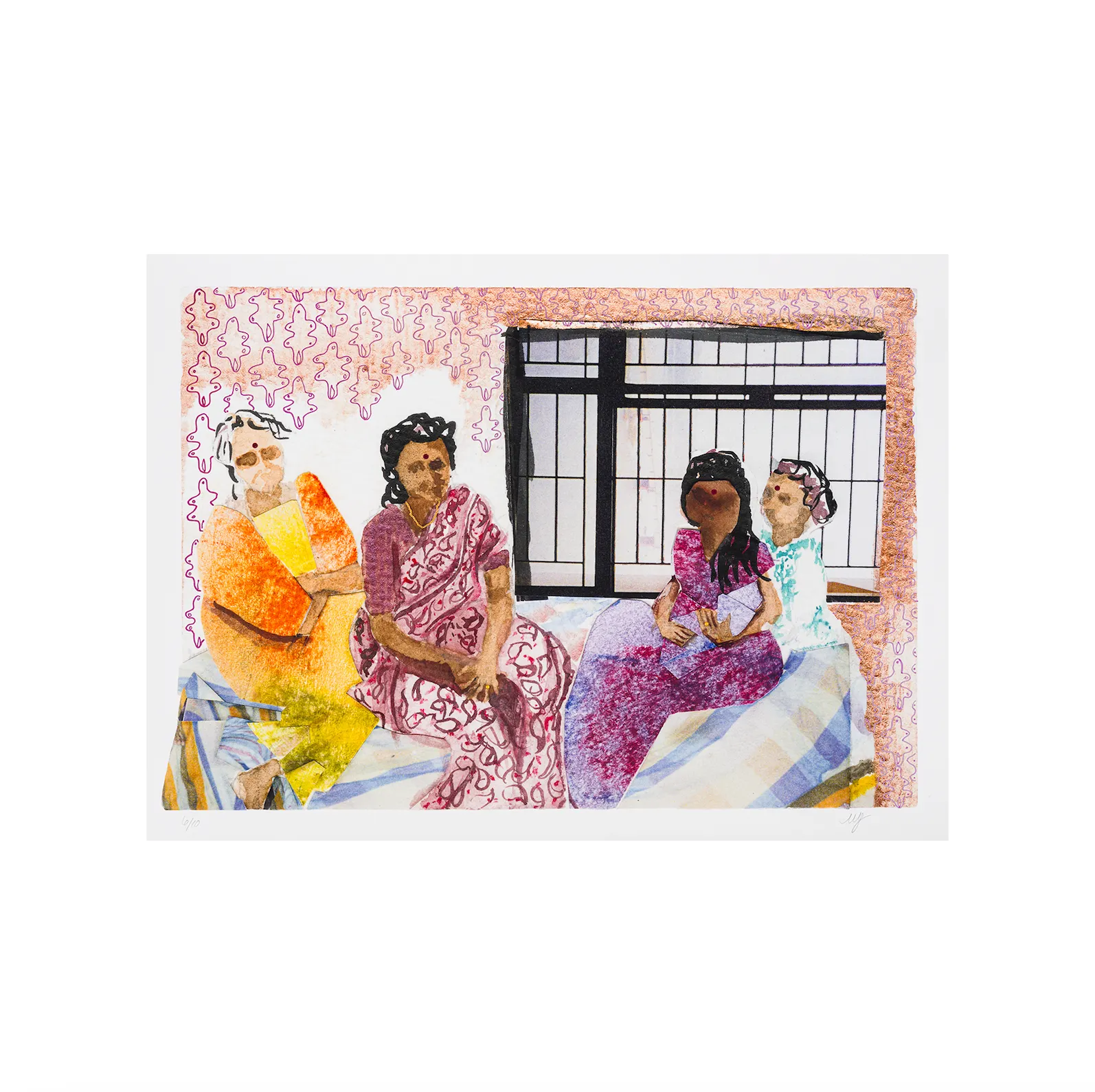 Melissa Joseph, Aunties Inside, 2021; Limited Edition Print