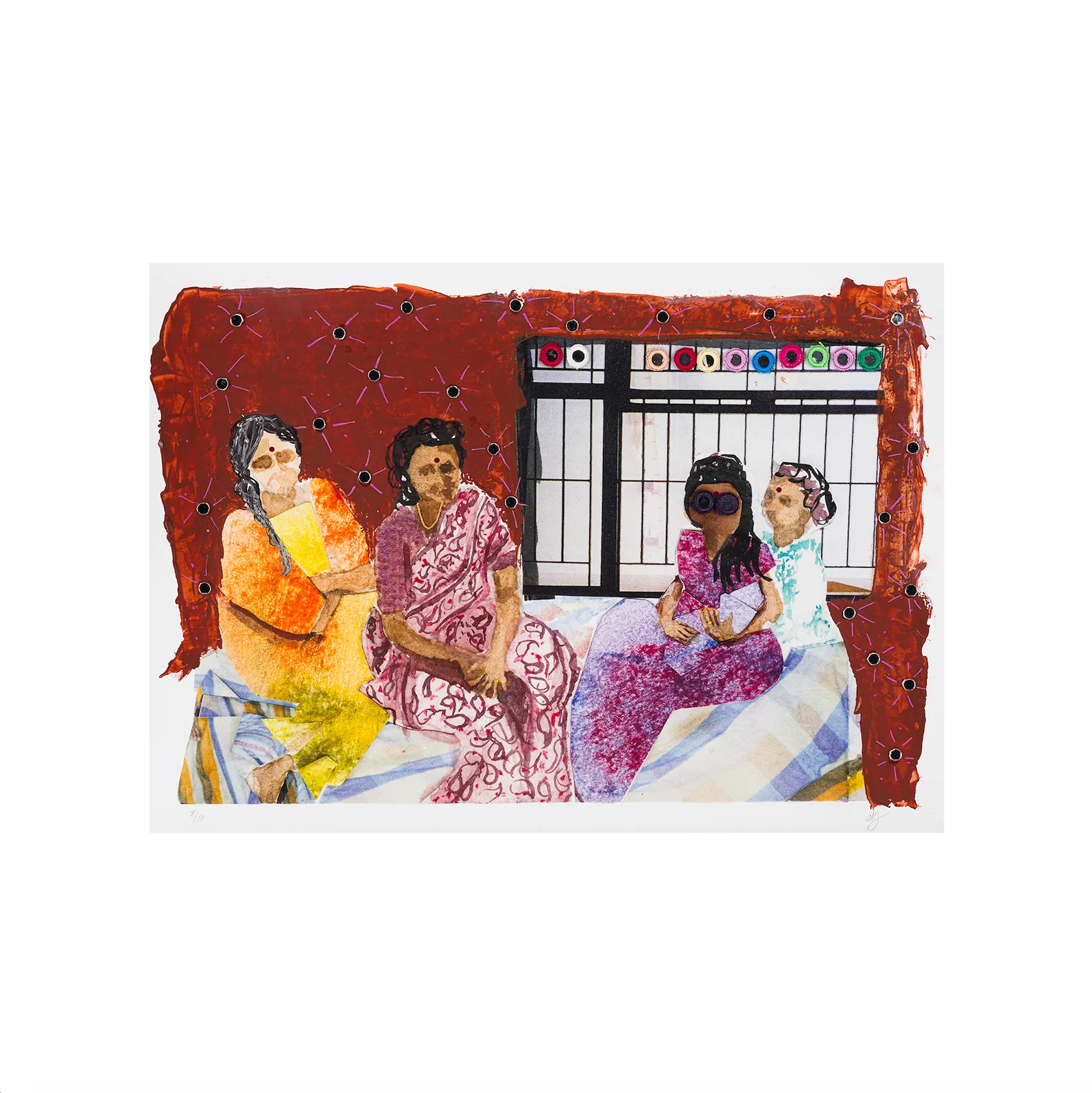 Melissa Joseph, Aunties Inside, 2021; Limited Edition Print