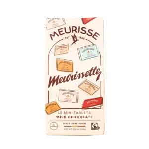Meurissettes Milk Selection (10 x 10g) 39% Milk Chocolate 14 x 100g
