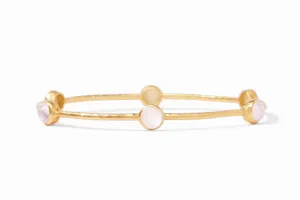 Milano Luxe Bangle - Iridescent Rose - Large