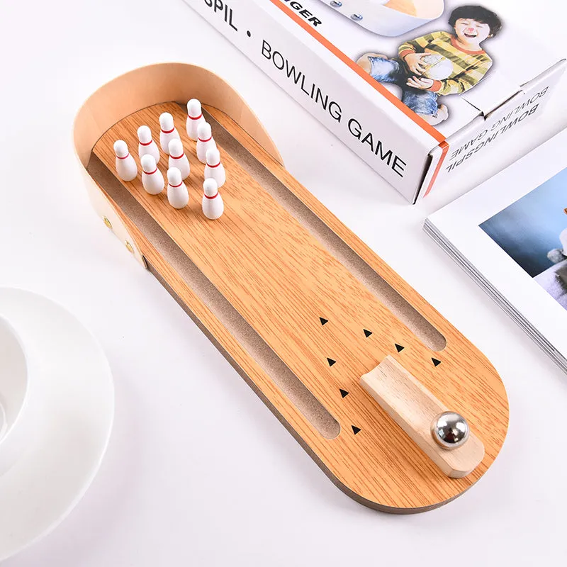 Mini Desktop Bowling Game Anxiety Relief Toy