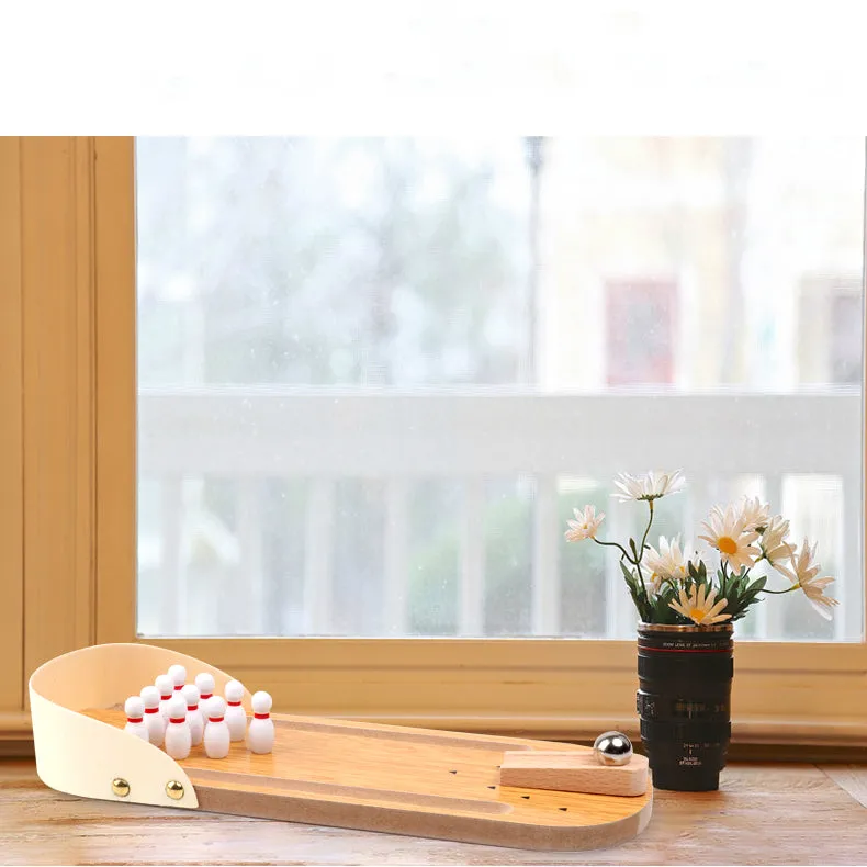 Mini Desktop Bowling Game Anxiety Relief Toy