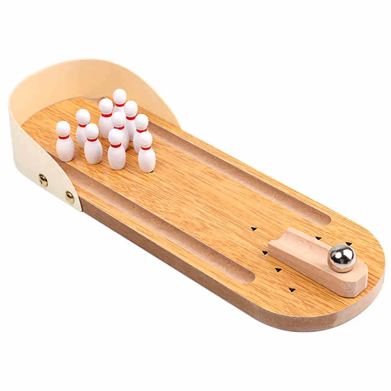 Mini Desktop Bowling Game Anxiety Relief Toy