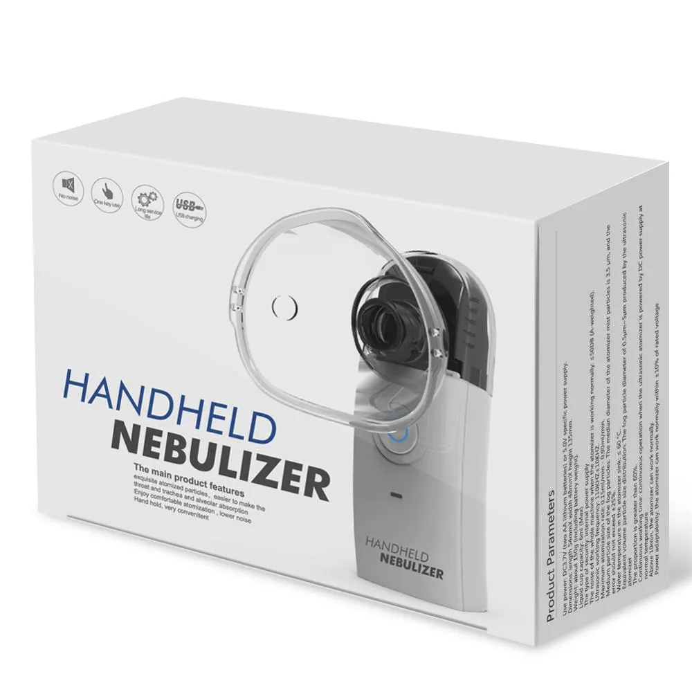 Mini Handheld Portable Autocleaning Nebulizer/Atomizer