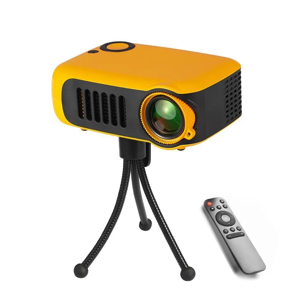 Mini LCD 1080P Portable Home Theater Video Projector with 50,000 Hours Lamp Life