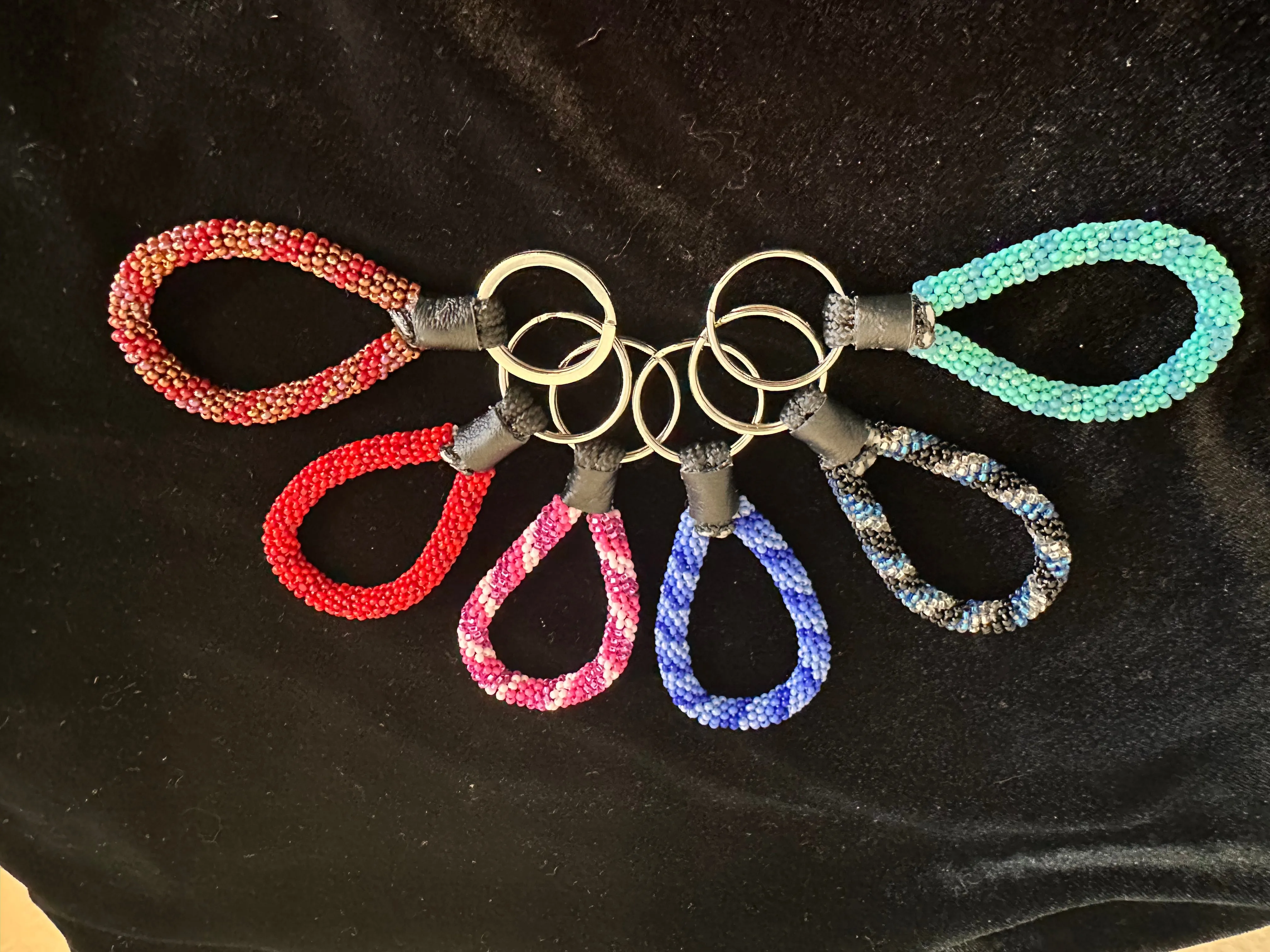 Mini Wristlet Keychans