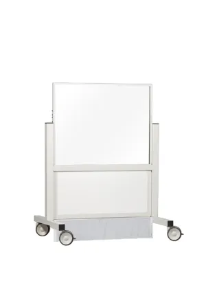 Mobile Lead Barrier (Short) - 34" Wide - Large Window