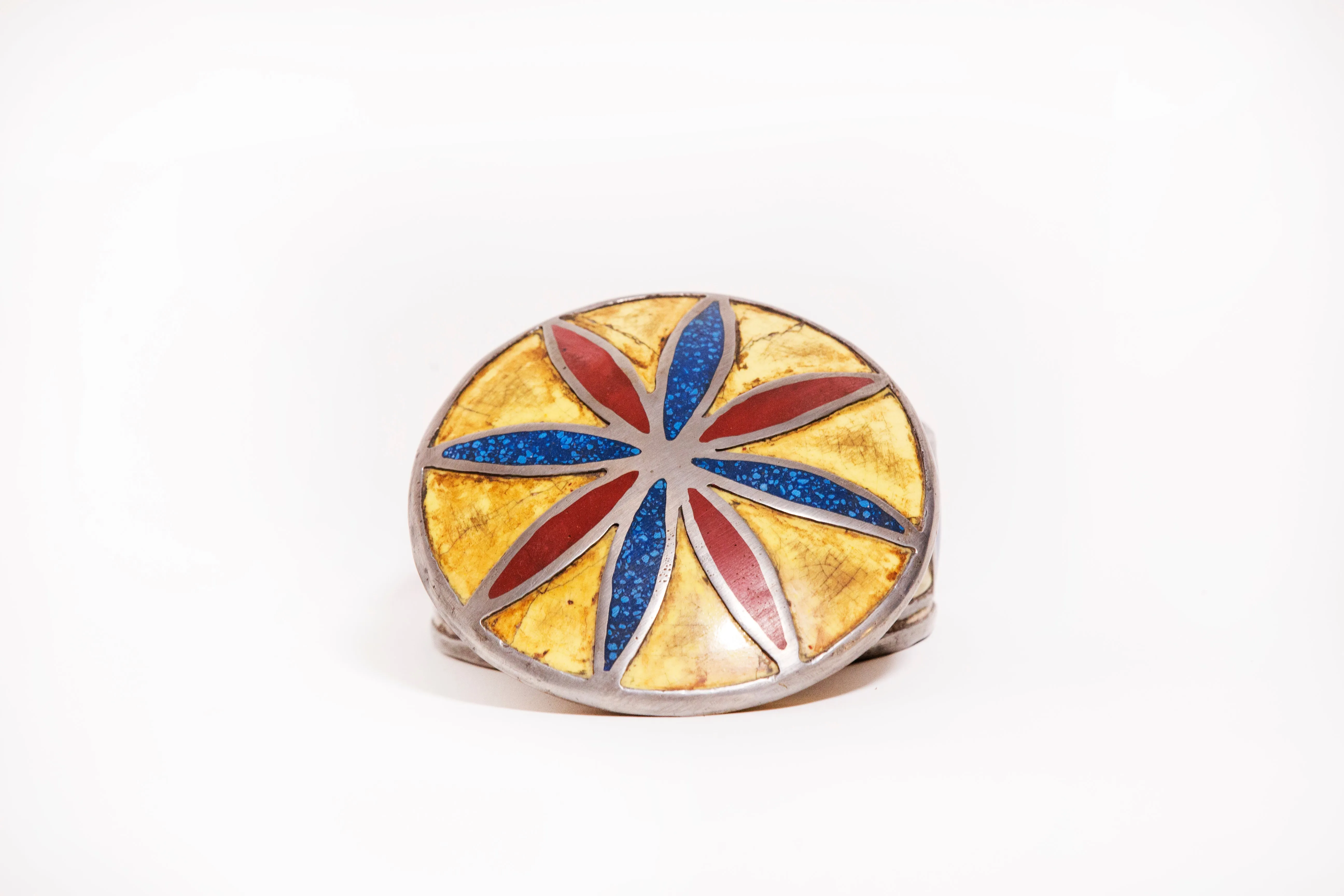 Moroccan Handcrafted Jewelry box - Round