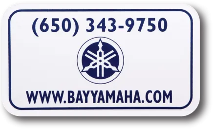 Motorcycle 0.015 Plastic Display License Plate Frame