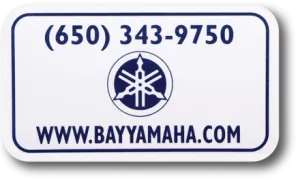 Motorcycle 0.015 Plastic Display License Plate Frame