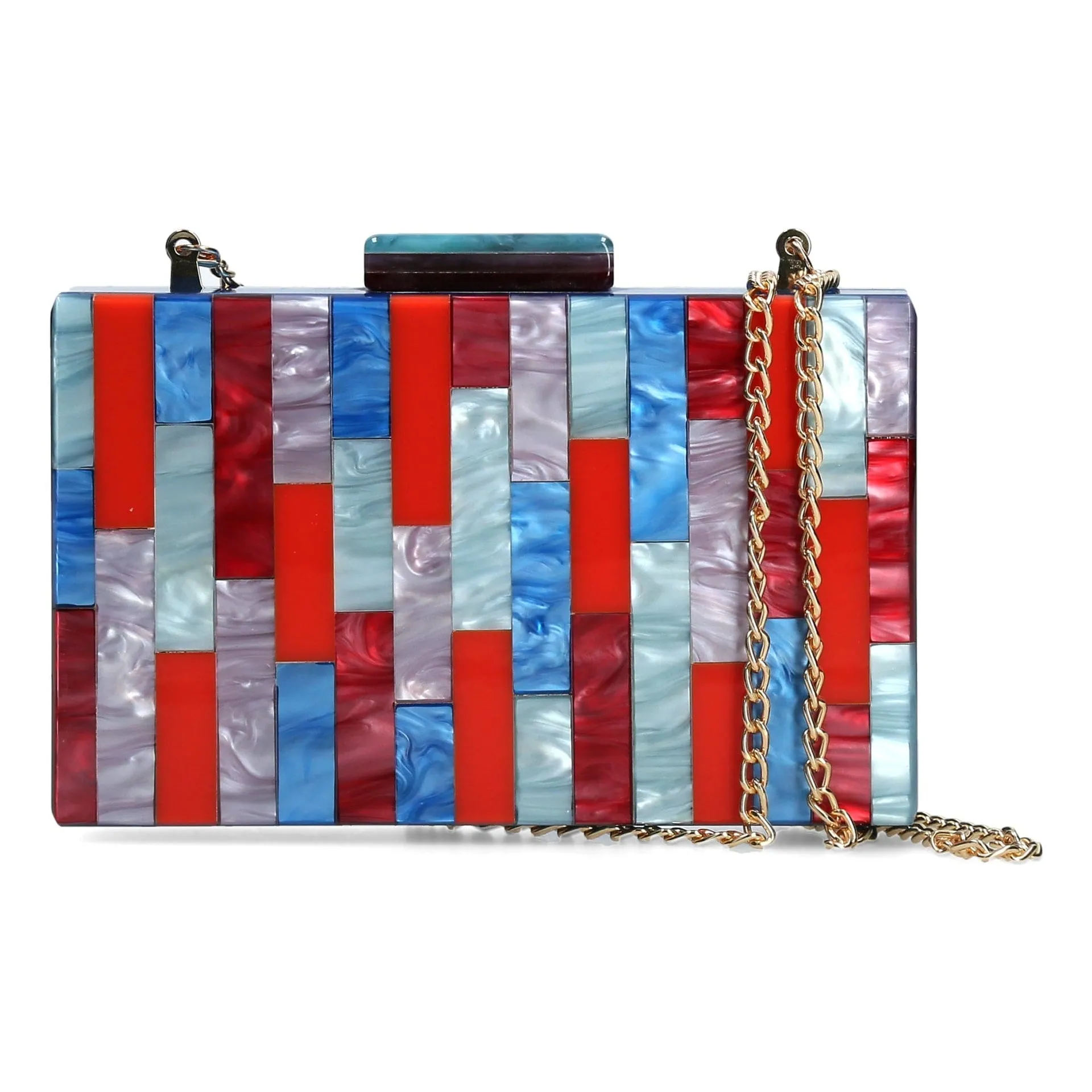 Multi Color Acrylic Handbag