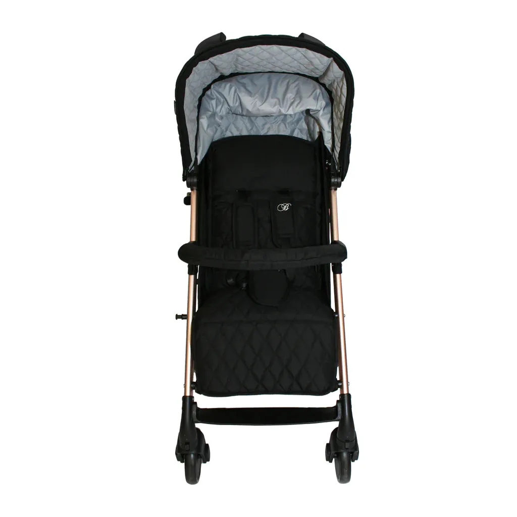 My Babiie Billie Faiers Quilted Black Stroller