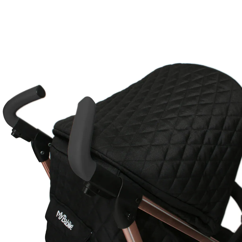 My Babiie Billie Faiers Quilted Black Stroller