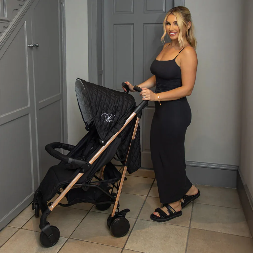 My Babiie Billie Faiers Quilted Black Stroller