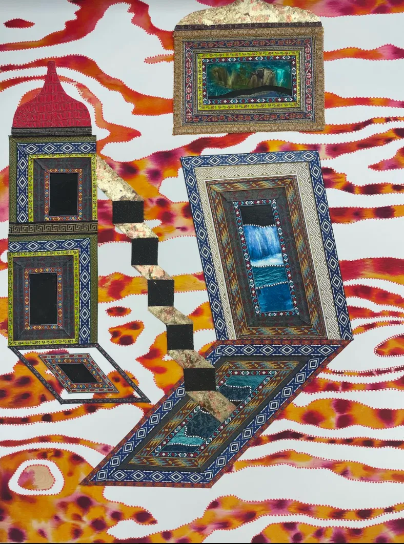 Natalia Nakazawa, Visual Heteroglossia: Infinite Flooding, Infinite Burning, 2021; Limited Edition Print