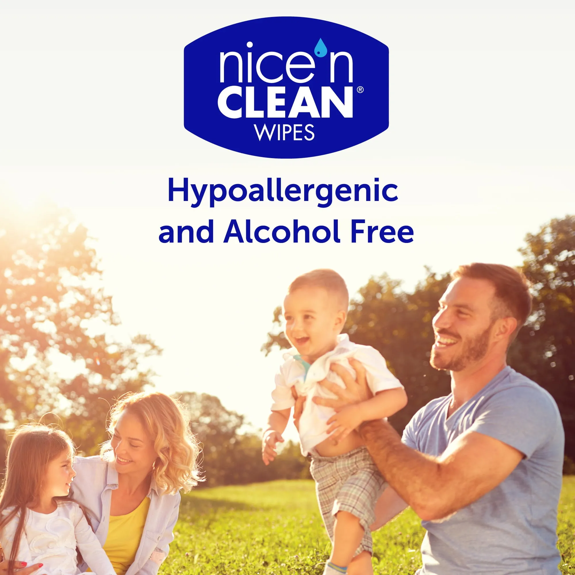 Nice n Clean Flushable Wipes,5 packs of 60 wipes, 300 wipes total BEST PRICE