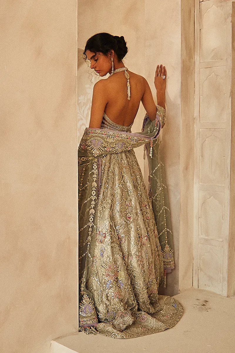 NILE MIST | Suffuse Aab-e-Zar Luxury Wedding Collection 2020 | Unsttiched Embroidered Embelished Bridal Suits