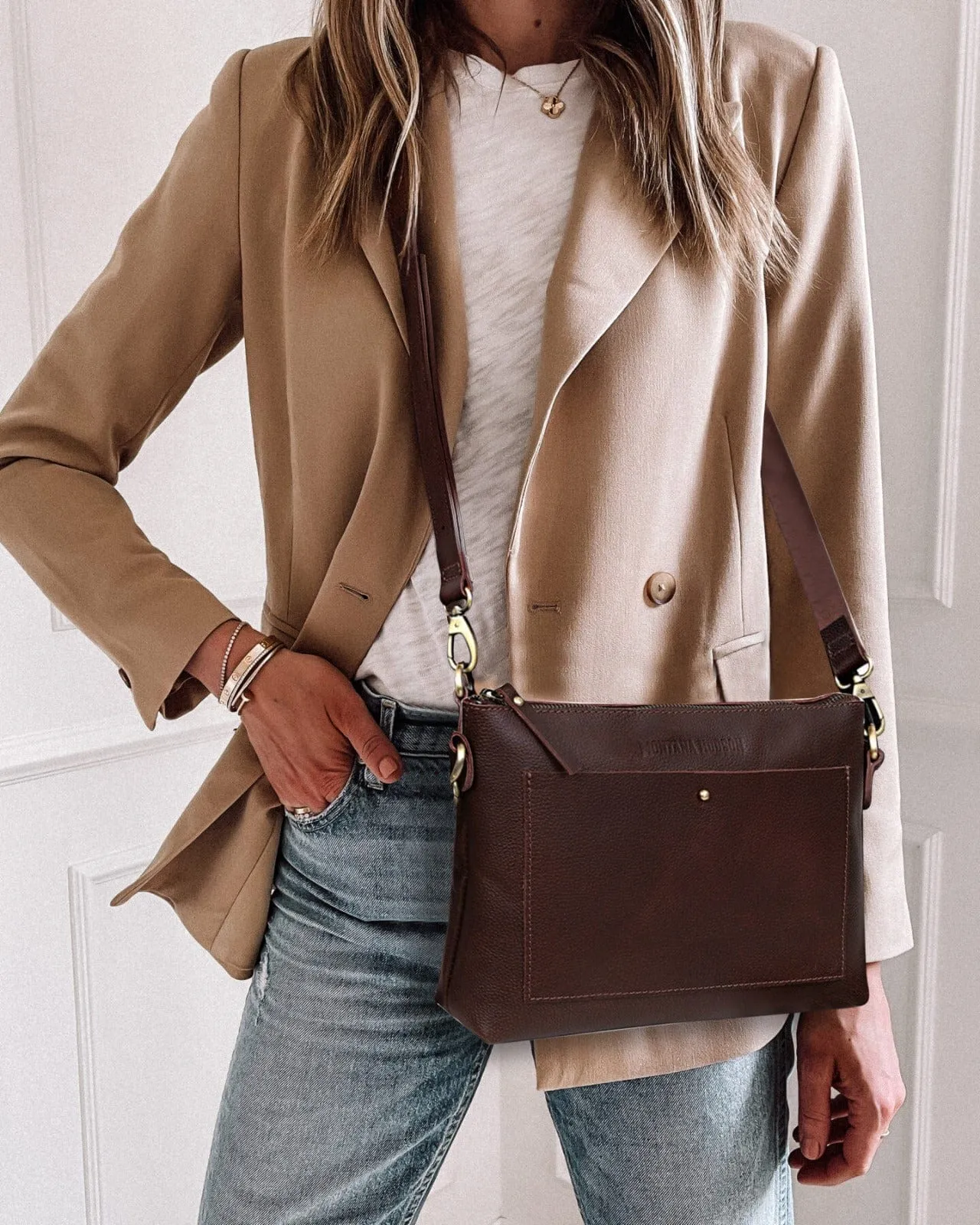 Nina Handcrafted Leather Purse