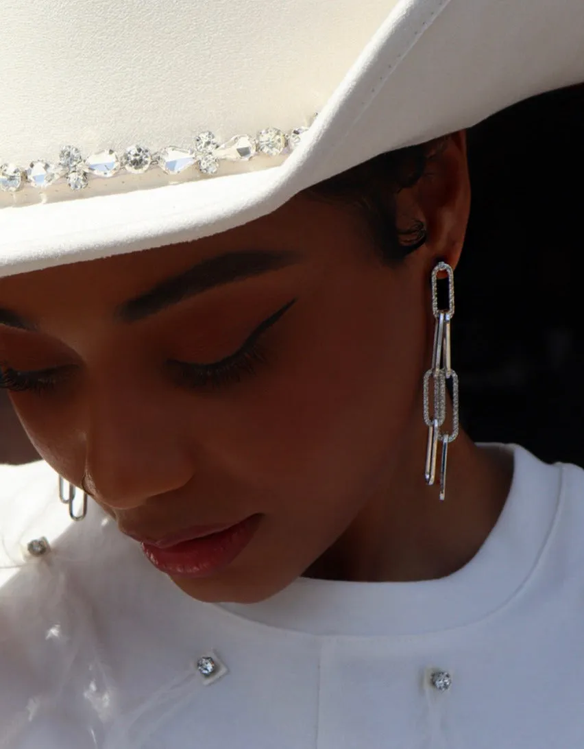 No Holding Chain Earrings