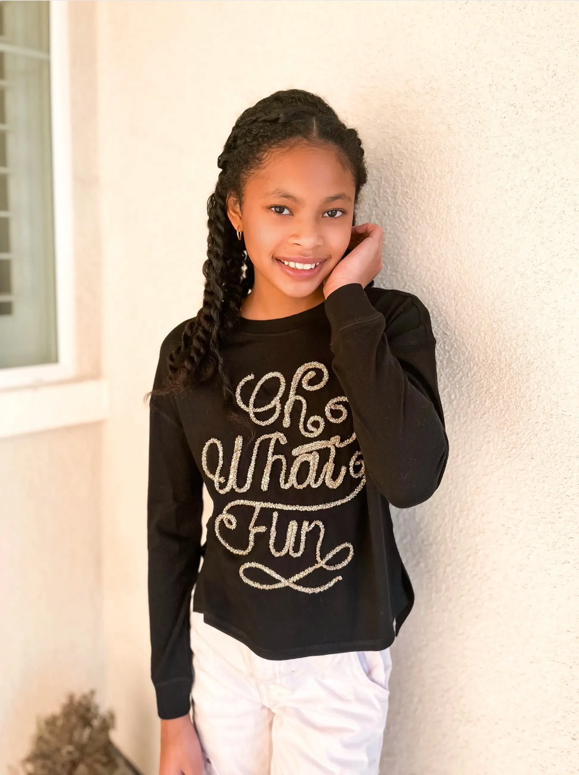 Oh What fun sweatshirt