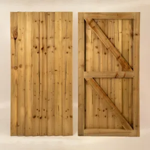 Padstow Wooden Garden Featheredge Gate (0.9m High)
