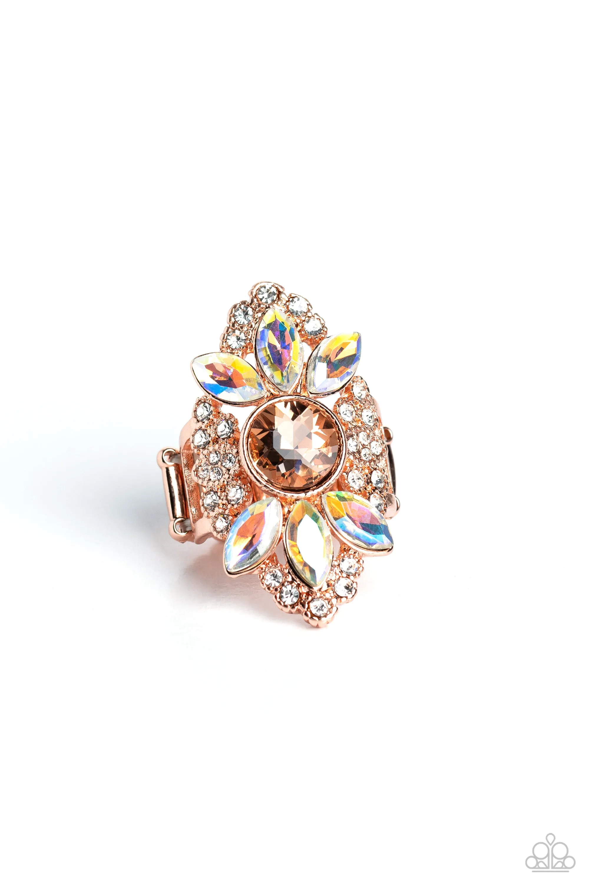 Paparazzi GLISTEN Here! - Copper Ring
