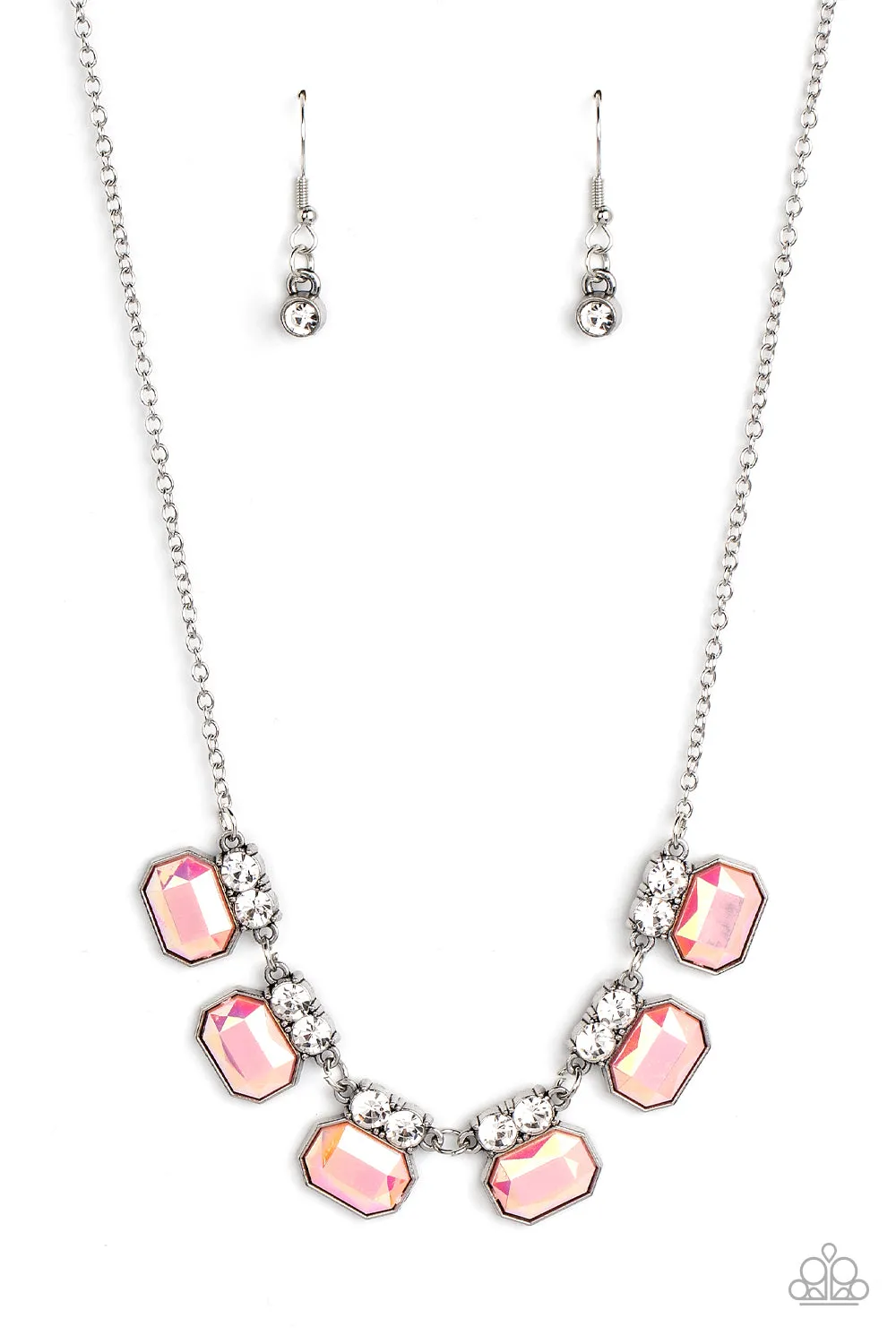 Paparazzi - Interstellar Inspiration - Pink Necklace