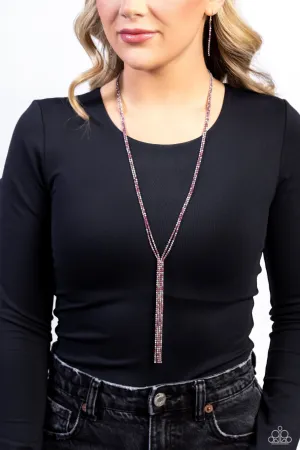 Paparazzi Jazz STRANDS - Pink Necklace