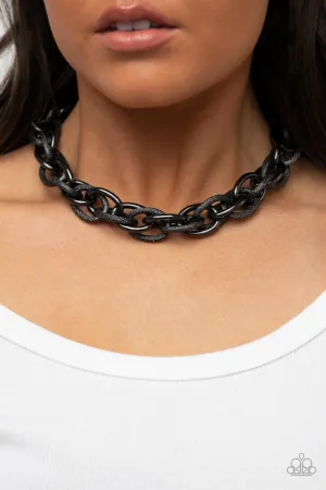 Paparazzi License to Chill - Black Choker