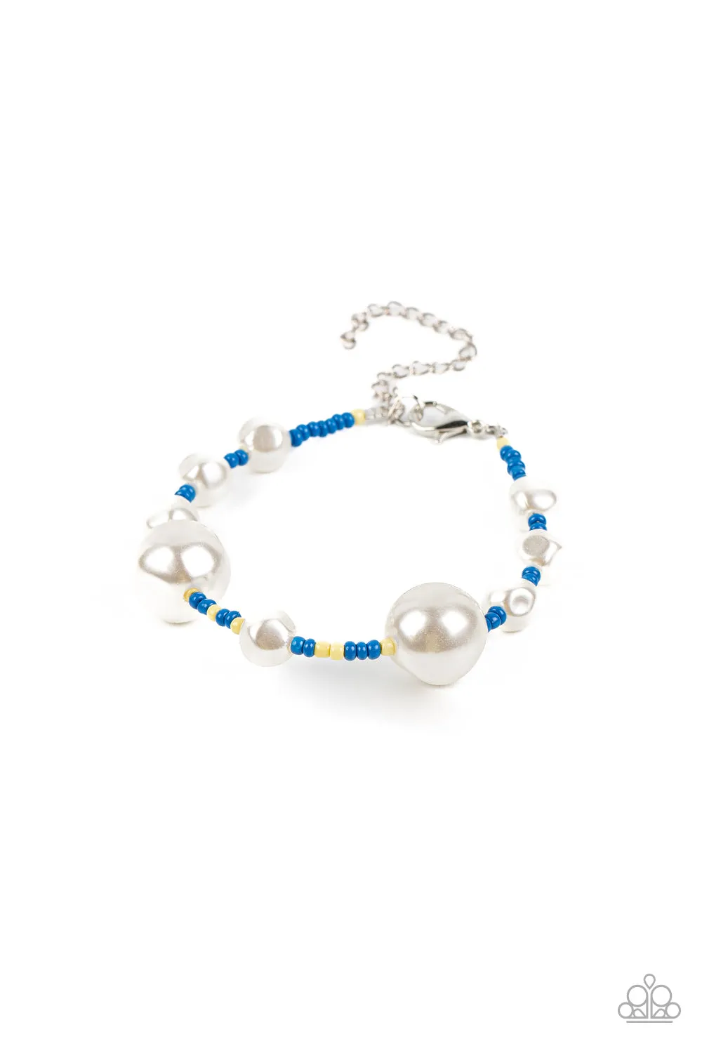 Paparazzi Modern Marina Necklace Blue & Contemporary Coastline Bracelet Blue