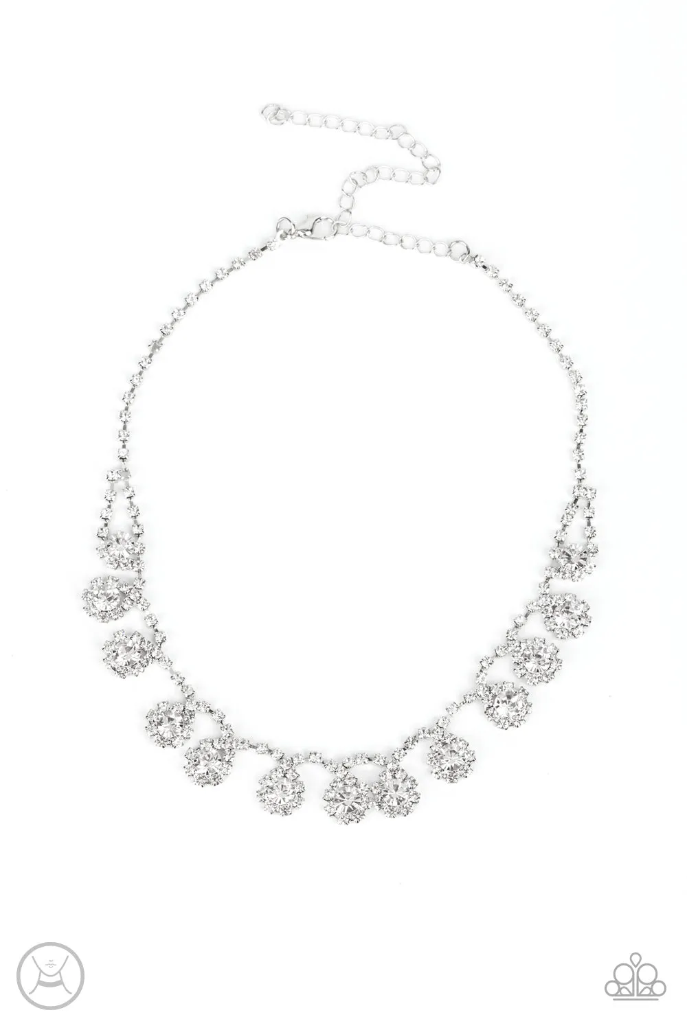 Paparazzi Princess Prominence Necklace White