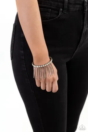 Paparazzi Stardust Shower - Black Bracelet