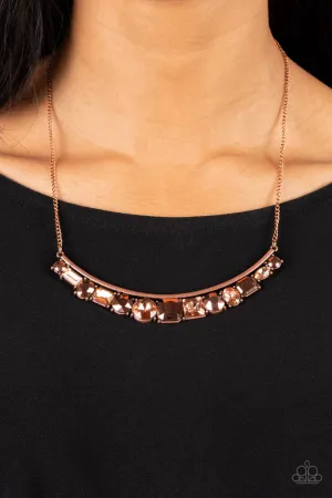 Paparazzi The Only SMOKE-SHOW in Town Necklace Copper