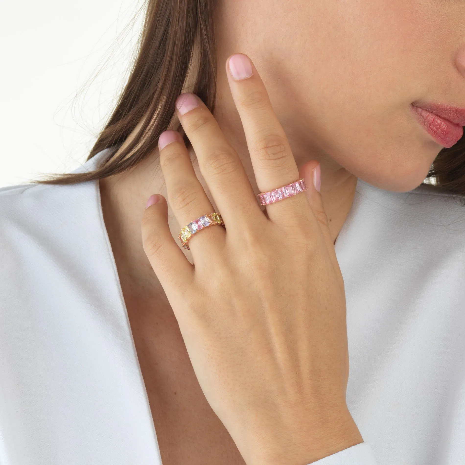 Pastel Rainbow Ring