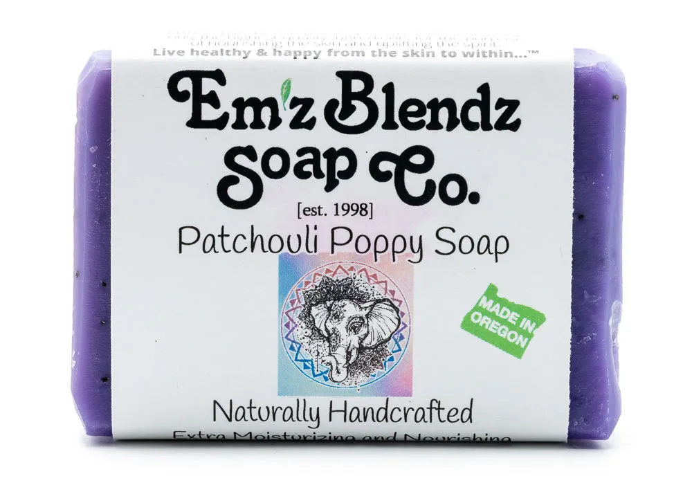 Patchouli Soap Bar | Modern Earthy and Soothing Skin Care Bar